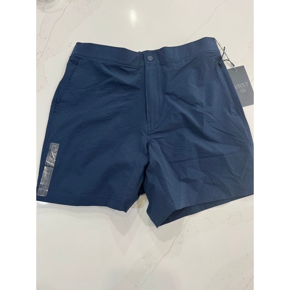 VRST Relaxed Fit Shorts Men's medium‎ Navy Stretch Quick Dry UV Protection NWT